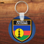 ニューカレドニア国旗 キーホルダー (正面)