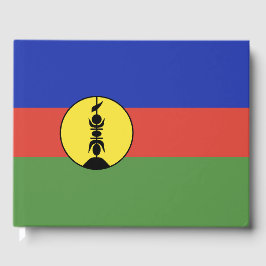 ニューカレドニア国旗 ゲストブック