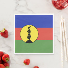 ニューカレドニア国旗 スタンダードランチョンナプキン