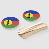 ニューカレドニア国旗 ハンドファン (組立なし)