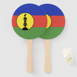 ニューカレドニア国旗 ハンドファン