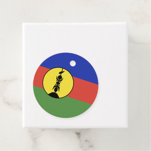 ニューカレドニア国旗 フェイバータグ (インサイチュ)