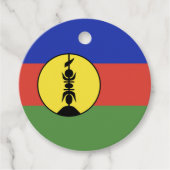 ニューカレドニア国旗 フェイバータグ (正面)