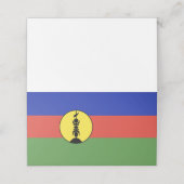 ニューカレドニア国旗 プレイスカード (外部開封)