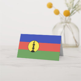 ニューカレドニア国旗 プレイスカード