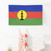 ニューカレドニア国旗 横断幕 (インサイチュ)