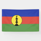 ニューカレドニア国旗 横断幕 (横)