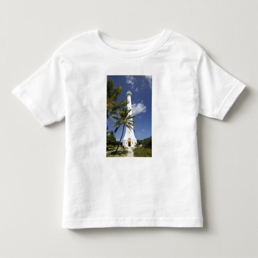 ニューカレドニア、アメデイ小島。アメデイ小島 トドラーTシャツ (正面)