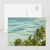 ニューカレドニア、グランデテール島、ヌメア。安瀬 ポストカード (正面/裏面)