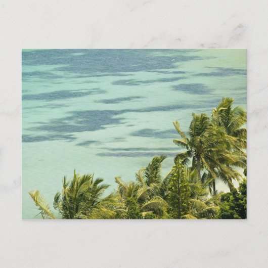 ニューカレドニア、グランデテール島、ヌメア。安瀬 ポストカード (正面)