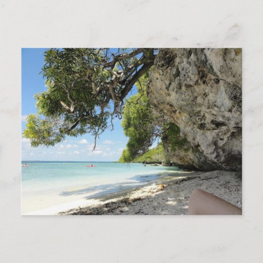 ニューカレドニア – リフォーアイランド – ショア ポストカード (正面)