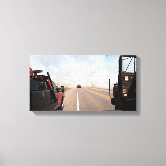 ニューカーク火災 キャンバスプリント (正面)