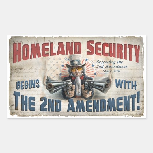 ニューガンライツギア 長方形シール (正面)