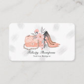 ニューガーリーヨークファッションデザイナーQRコード 名刺 (正面)