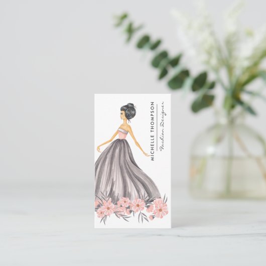 ニューガーリーヨークファッション設計者 名刺 (スタンド正面)