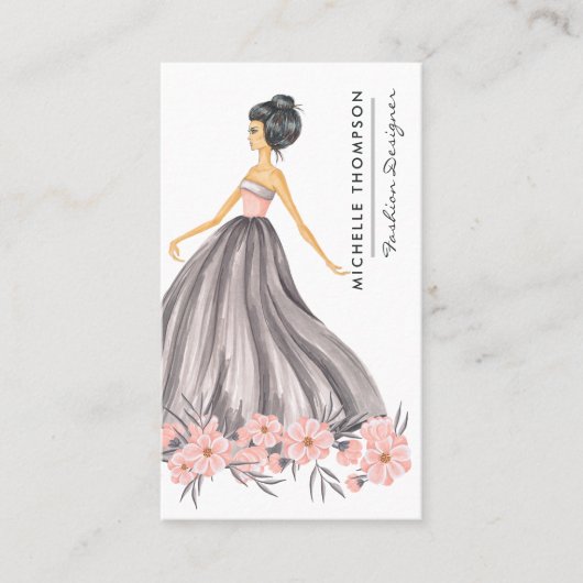 ニューガーリーヨークファッション設計者 名刺 (正面)