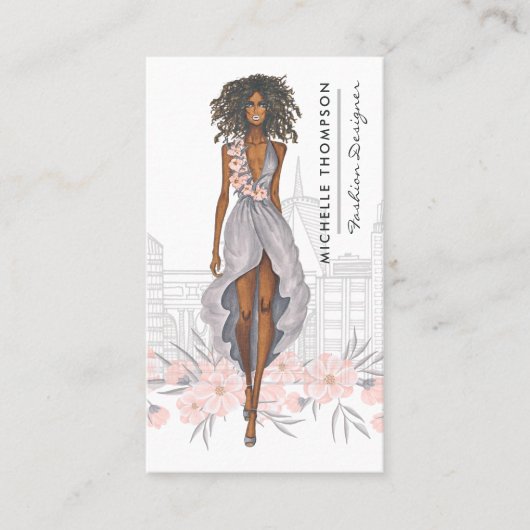 ニューガーリーヨークファッション設計者 名刺 (正面)