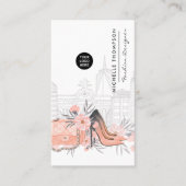 ニューガーリーヨークファッション設計者 名刺 (正面)