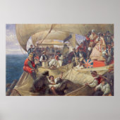 ニューキャッスルに乗って~を渡る海王星 ポスター (正面)