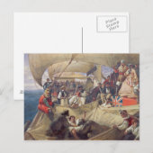 ニューキャッスルに乗って～を渡る海王星 ポストカード (正面/裏面)