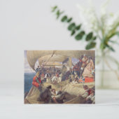 ニューキャッスルに乗って～を渡る海王星 ポストカード (スタンド正面)