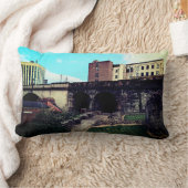 ニューキャッスルの列車橋 ランバークッション (ブランケット)