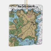 ニューキャッスルアイランドNHチャート セラミックオーナメント (右)
