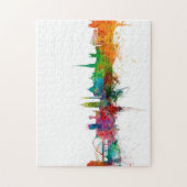 ニューキャッスルイギリスのスカイライン ジグソーパズル (縦)