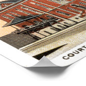 ニューキャッスルインディアナコートハウストロリー ポスター (角)