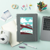 ニューキャッスルオンティーン橋のポスター。 シール (iPadカバー)