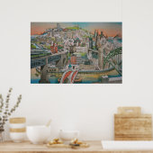 ニューキャッスルオンティーン,イングランドのポスター ポスター (キッチン)