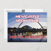 ニューキャッスルチューンに行って… ポストカード (正面/裏面)