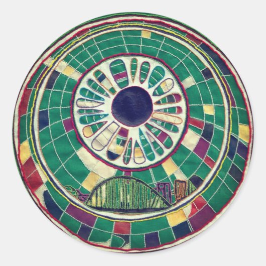 ニューキャッスルパターン ラウンドシール (正面)