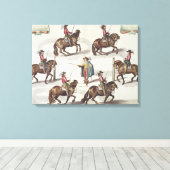 ニューキャッスル与え侯の船長マジン・ア・リ キャンバスプリント (インサイチュ (ウッドフロア))