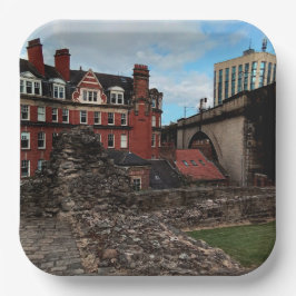 ニューキャッスル建物 ペーパープレート