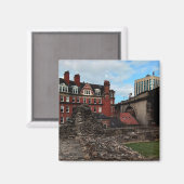 ニューキャッスル建物 マグネット (正面/裏面)