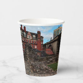 ニューキャッスル建物 紙コップ