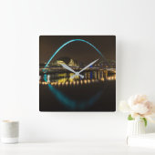 ニューキャッスル時計 スクエア壁時計 (ホーム)