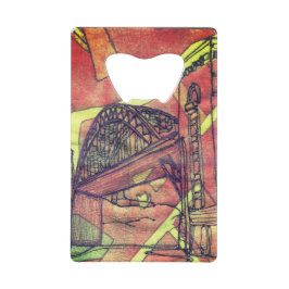 ニューキャッスル橋 クレジットカード栓抜き