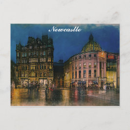 ニューキャッスル芸術的イングランド ポストカード