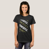 ニューキャッスル迷彩柄パターングリーンカモフラージュ Tシャツ (正面フル)