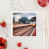 ニューキャッスル駅 スタンダードカクテルナプキン (インサイチュ)