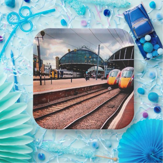 ニューキャッスル駅 ペーパープレート (パーティー)