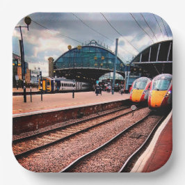 ニューキャッスル駅 ペーパープレート