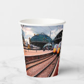 ニューキャッスル駅 紙コップ (裏面)