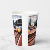 ニューキャッスル駅 紙コップ (右)