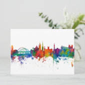 ニューキャッスル（イギリス）スカイライン 招待状 (スタンド正面)