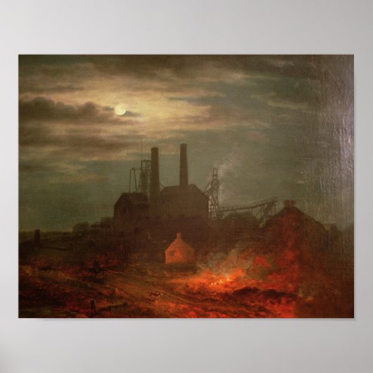 ニューキャッスル，オールド・ヒットン・コリアリー ポスター (正面)