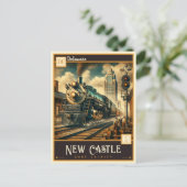 ニューキャッスル、デラウェア |ヴィンテージ ポストカード (スタンド正面)