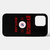 ニューキャロルトン メリーランド州 立教 立大学 スタイル Case-Mate iPhoneケース (裏面 (横))